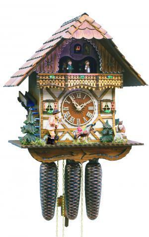 Vintage selling Hunter Black Forest Cookoo clock with carved animals